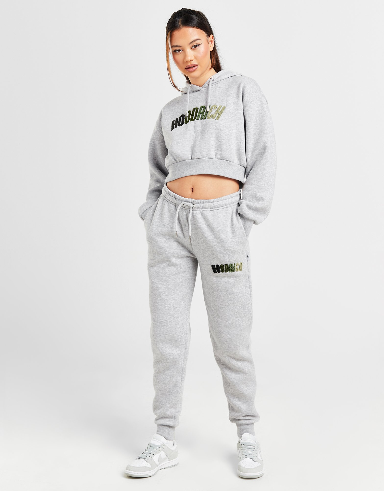 Hoodrich Sweat à Capuche Kraze Crop Femme