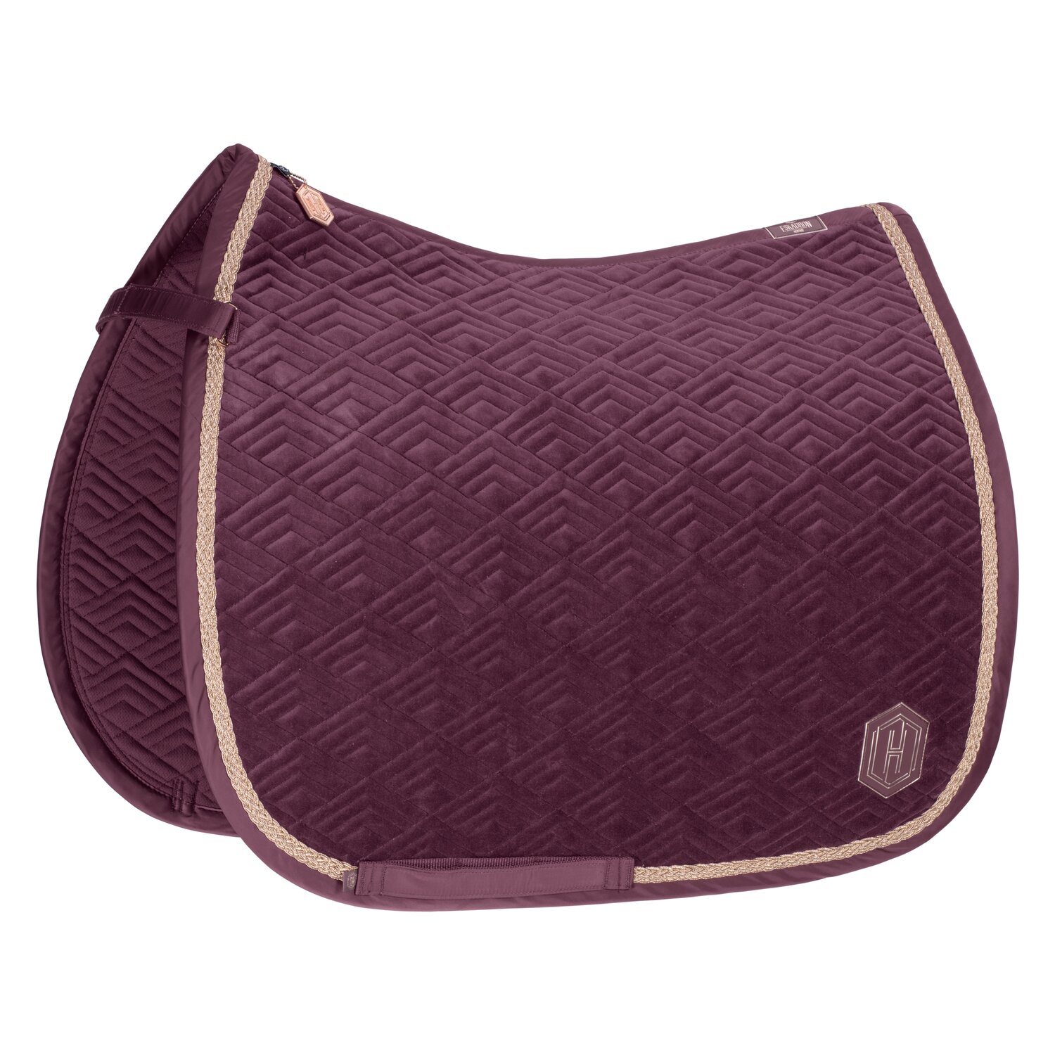 ESKADRON Heritage Schabracke Velvet Emblem - cassis