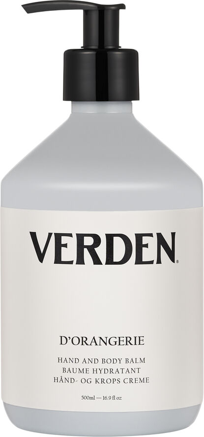 VERDEN VERDEN Hand and Body Balm 500 ml - D'ORANGERIE