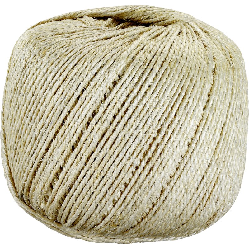 Ficelle d'emballage Sisal naturel L 188 m