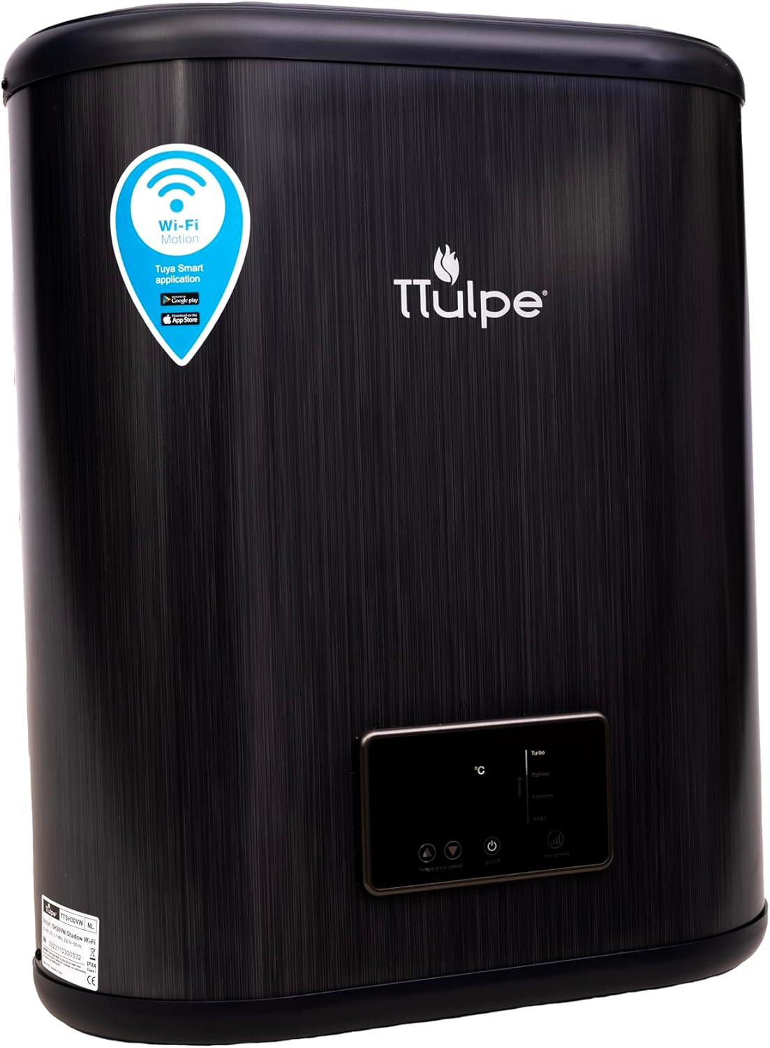Shadow 30-V 30 Liter Flach-Warmwasserspeicher senkrecht Wi-Fi