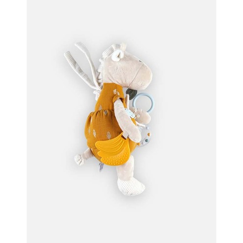 Tiga peluche d'activités Veloudoux - NOUKIE 'S