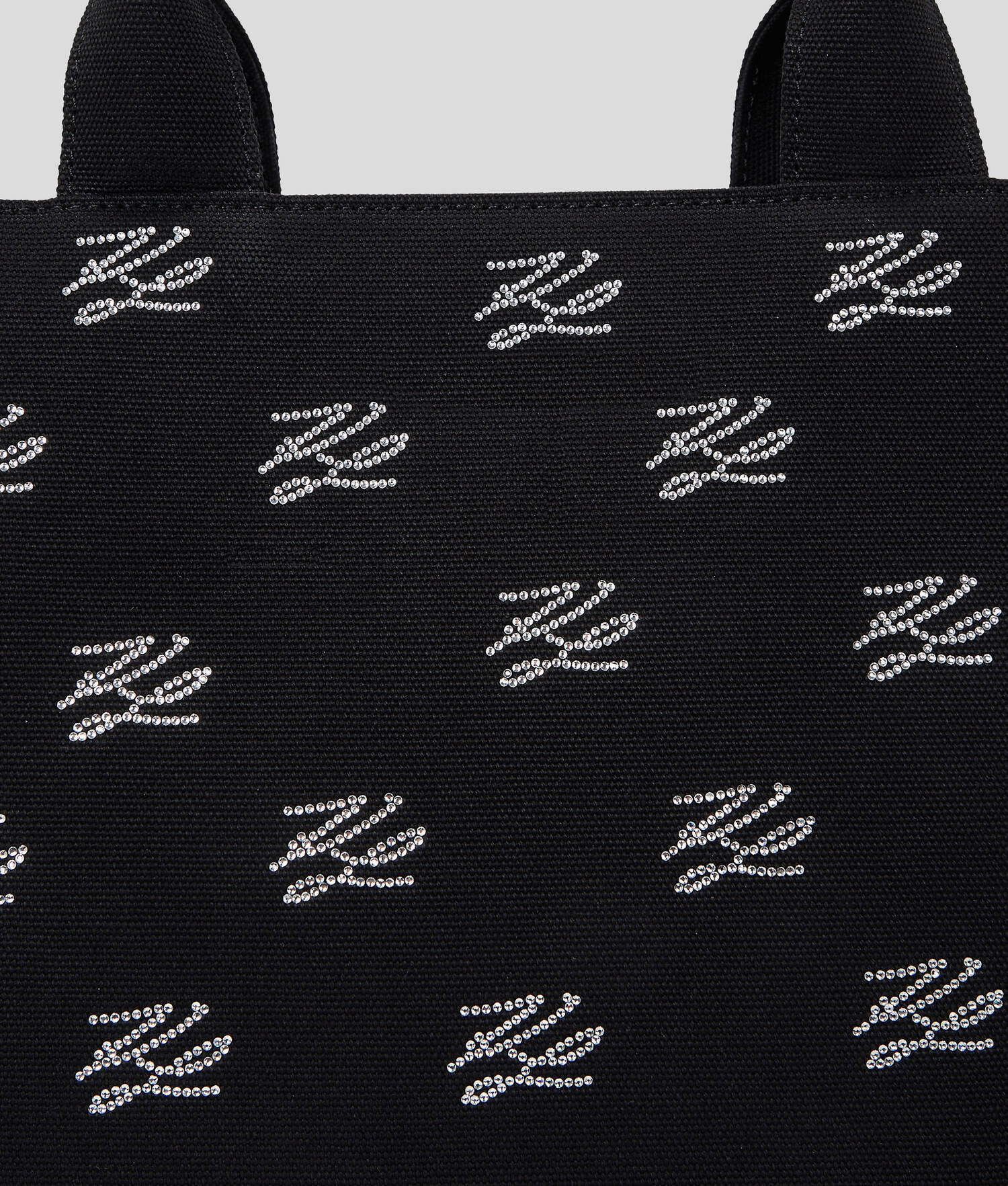 SAC CABAS CARRÉ DE TAILLE MOYENNE K/AUTOGRAPH - Embellissement noir