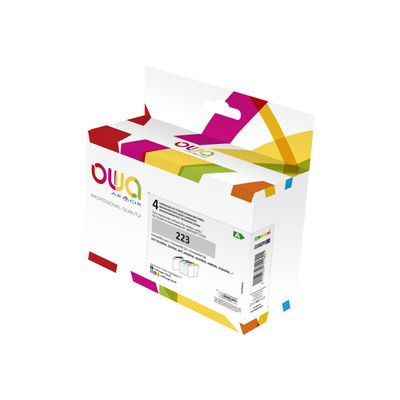 Cartouche compatible Brother LC223 - pack de 4 - noir, cyan, magenta, jaune - Owa K10388OW