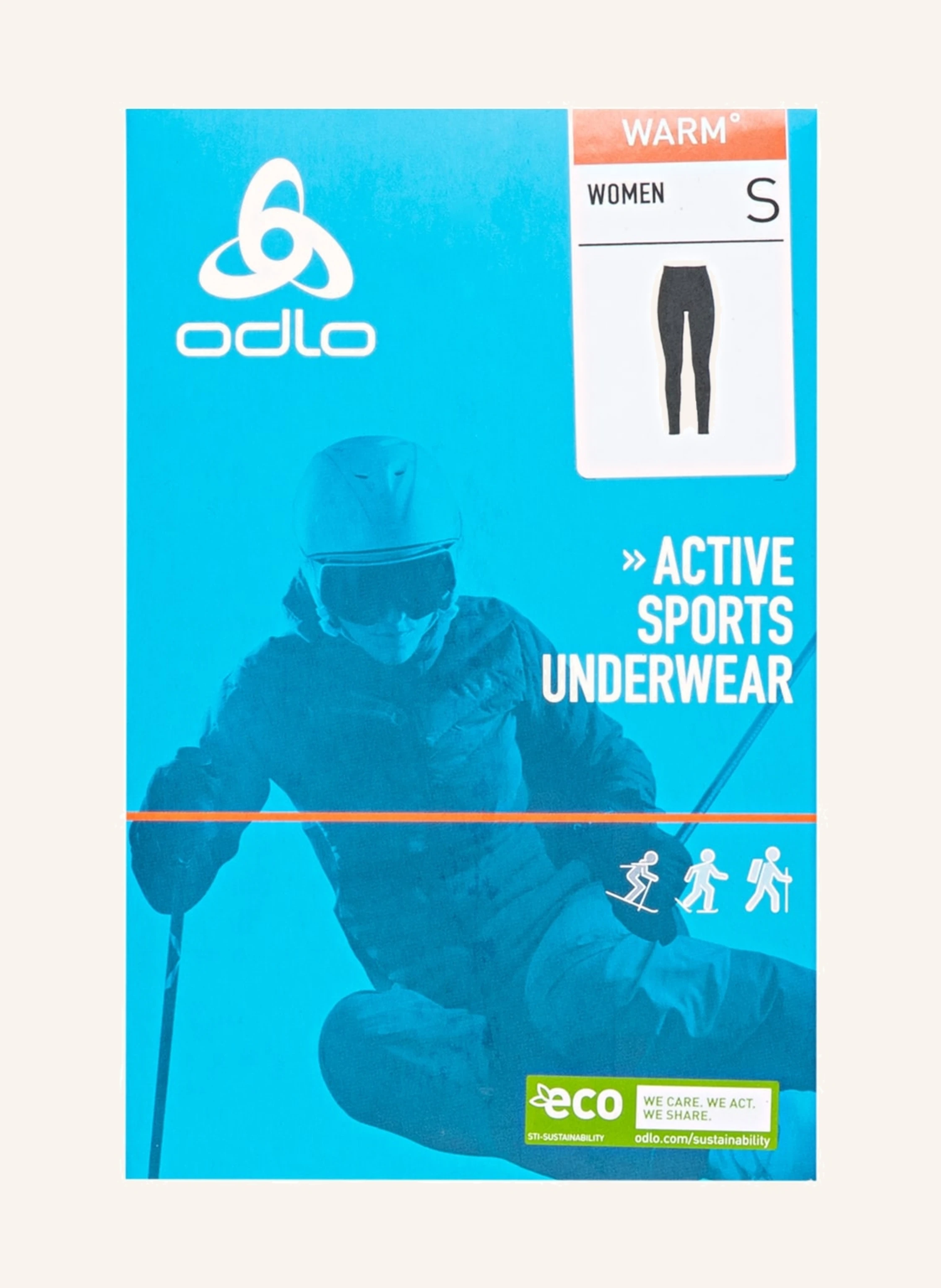 odlo Funktionswäsche-Hose ACTIVE WARM ECO