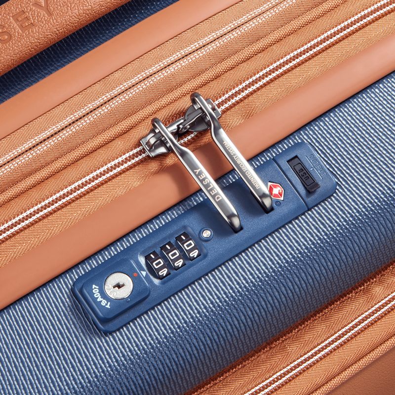 Valise rigide Châtelet air 2.0 Extensible 55 cm Bleu Marine