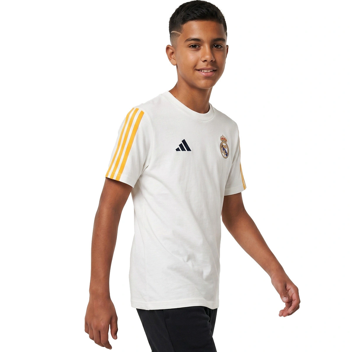 T-Shirt adidas Real Madrid Fanswear 2026-2027 Criança