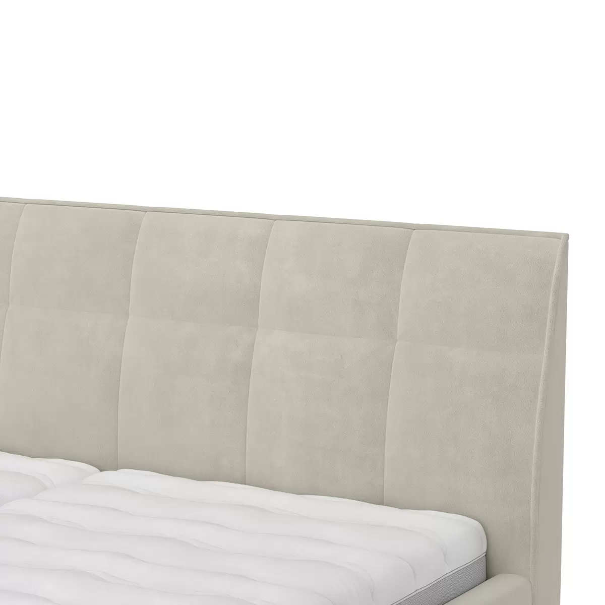 Polsterbett Emily II 160x200 beige,schwarz