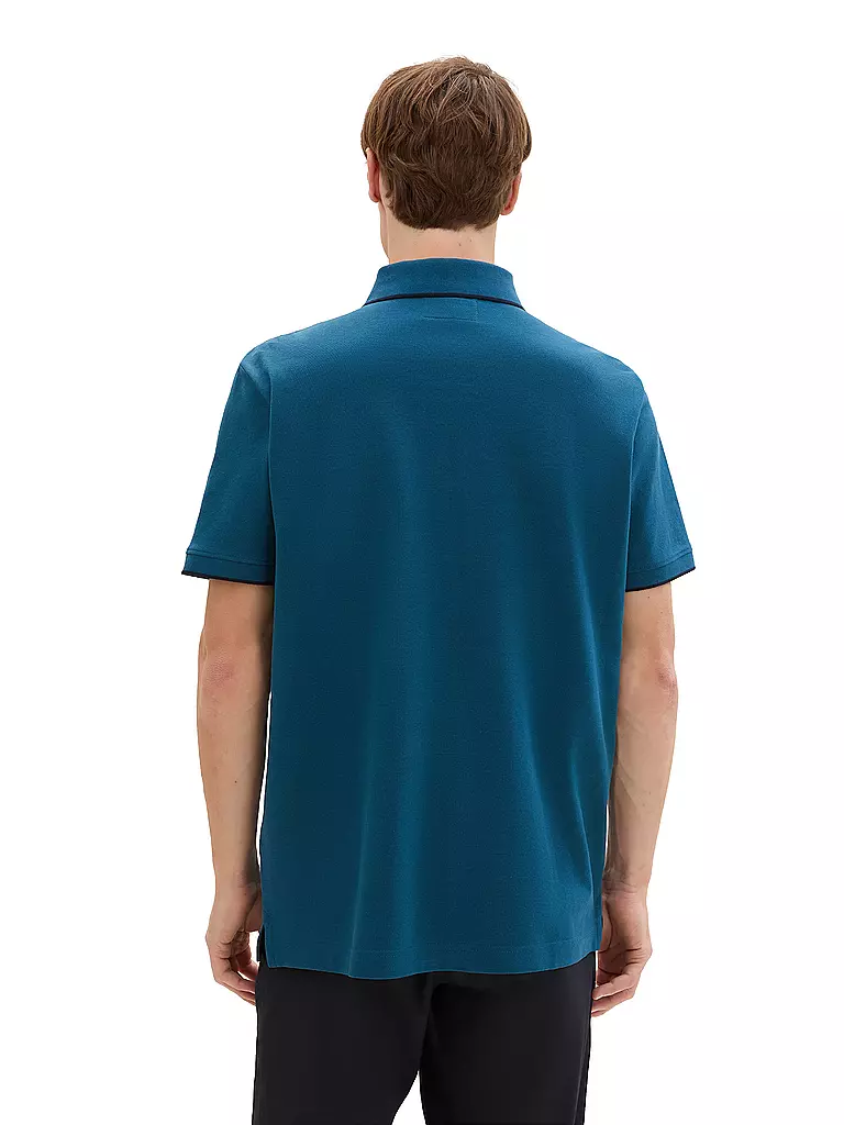 TOM TAILOR Poloshirt Regular Fit petrol