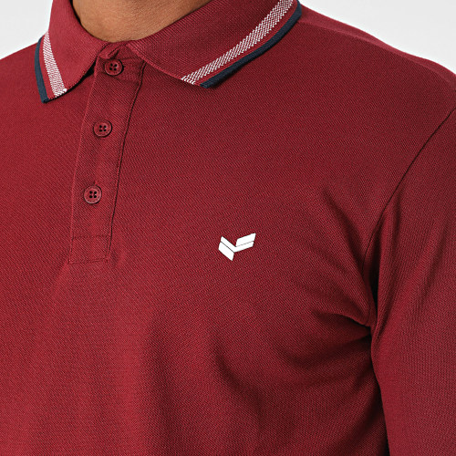 Polo Manches Courtes Rayoc Bordeaux