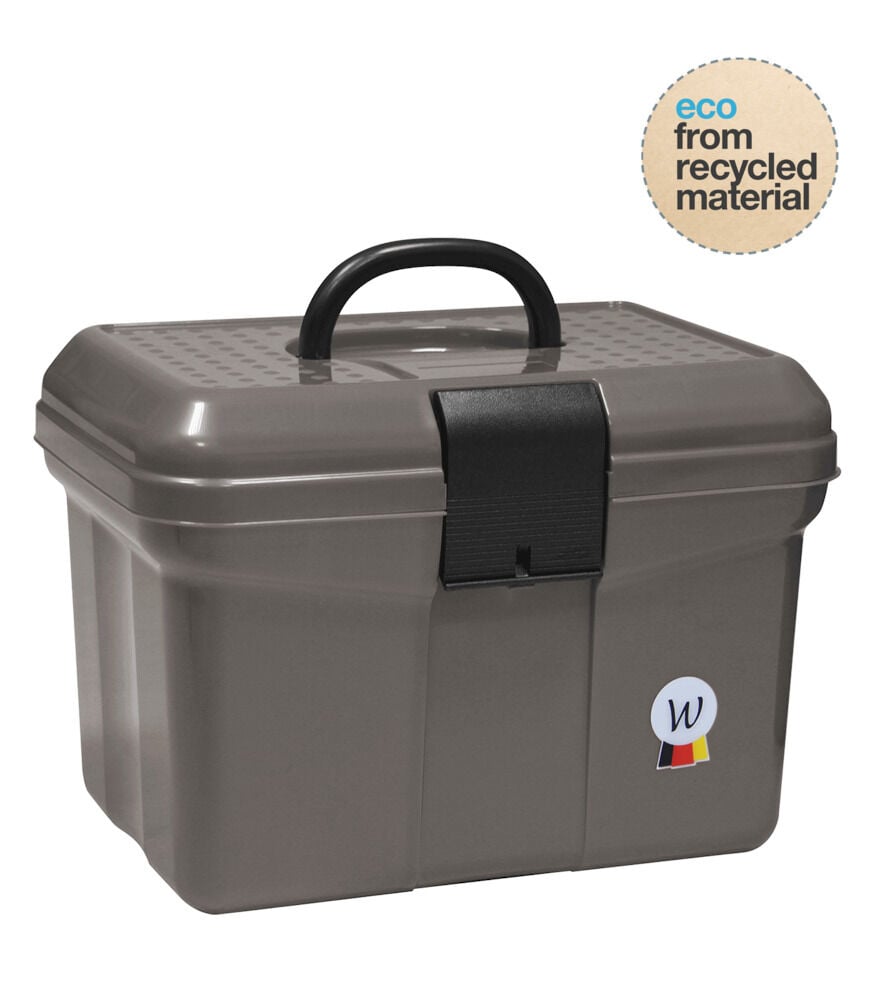 Waldhausen Eco Grooming - Poetskisten Paard - Grijs - 28x37x24 cm