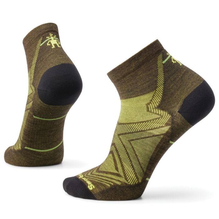Smartwool Unisex Strømper Run Zero Cushion Ankle Socks Performance Grøn