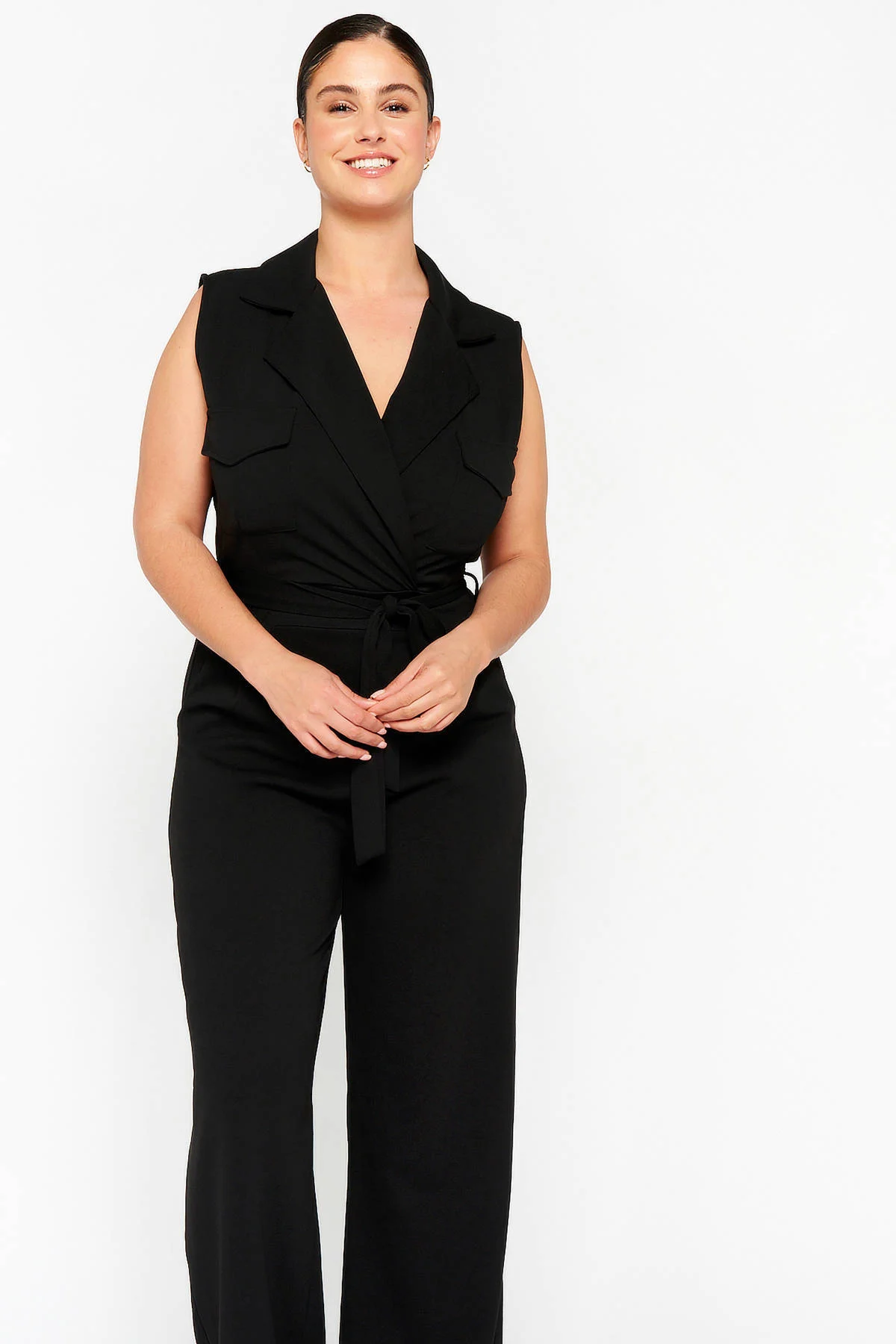 LOLALIZA jumpsuit zwart