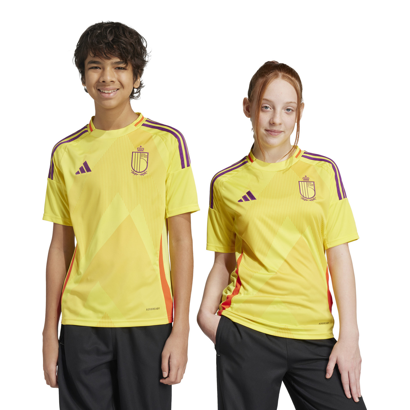 Adidas België Red Flames Uitshirt 2025-2027 Kids
