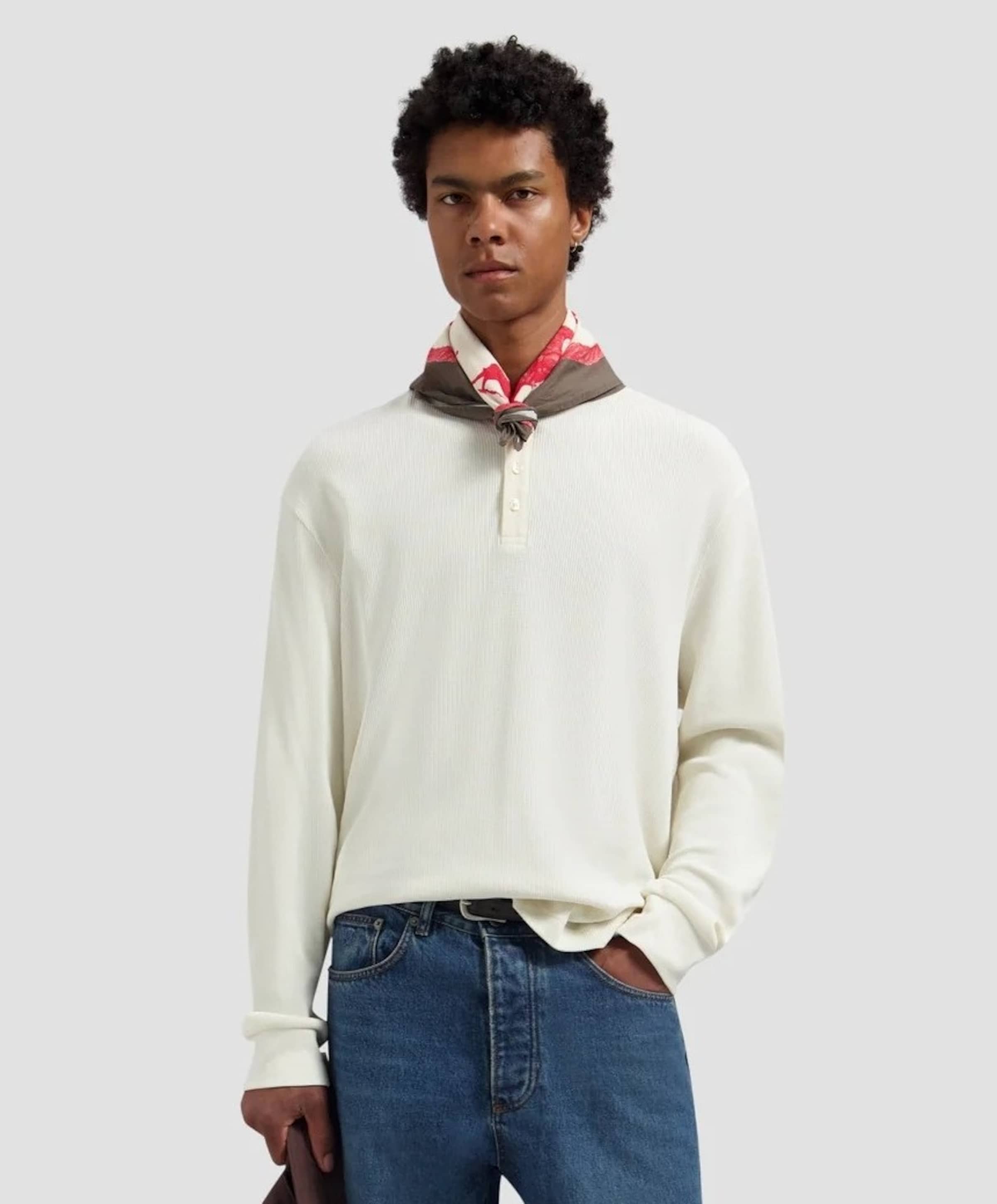 Olaf Heren longsleeve ecru