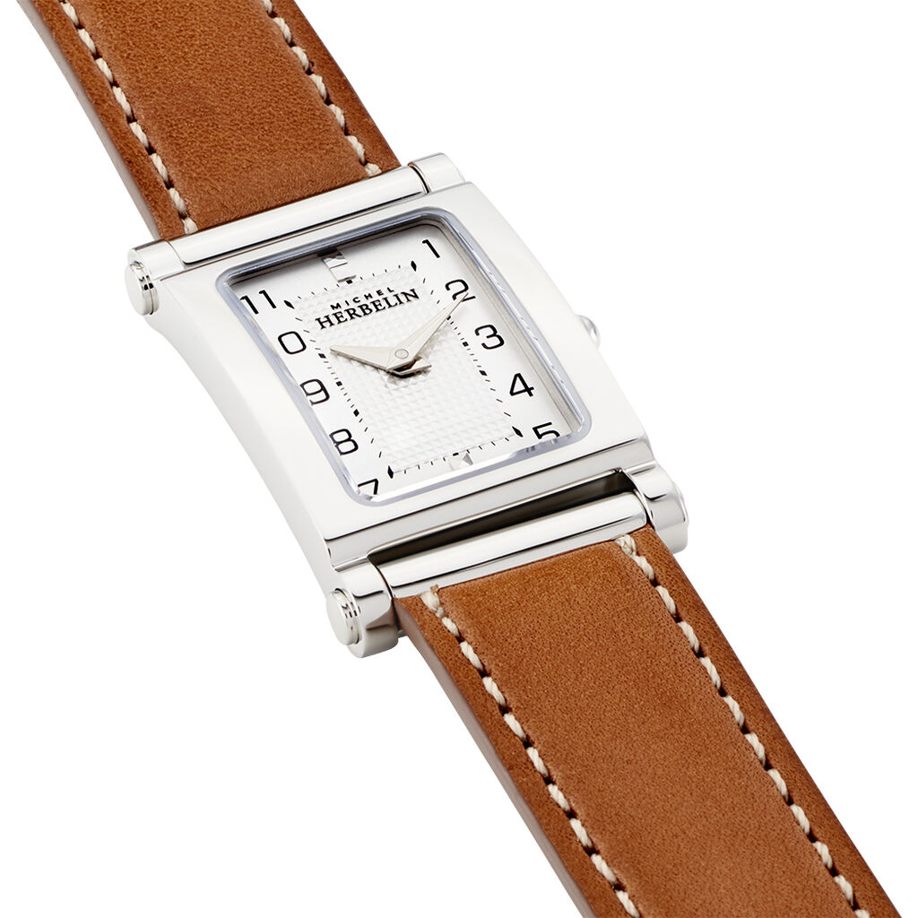 Coffret De Montre Michel Herbelin Antares Argent