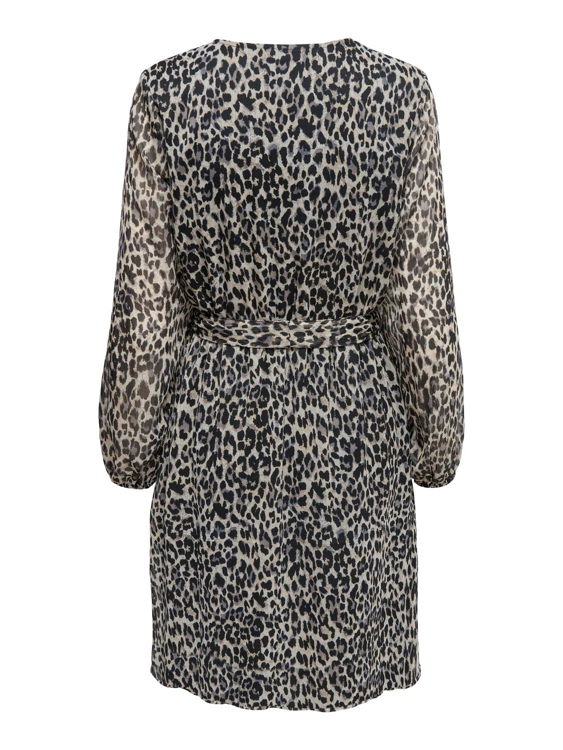 ONLCERA Kurzes Kleid Pumice Stone