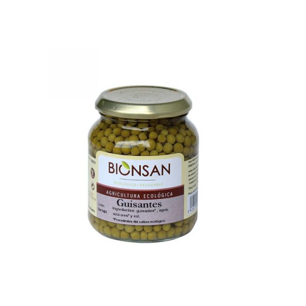 Bionsan Frasco de Ervilhas Orgânicas 350g