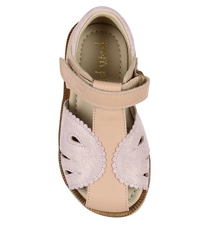 Pom Pom Sandaler - Rub Sole Scallops - Rosa