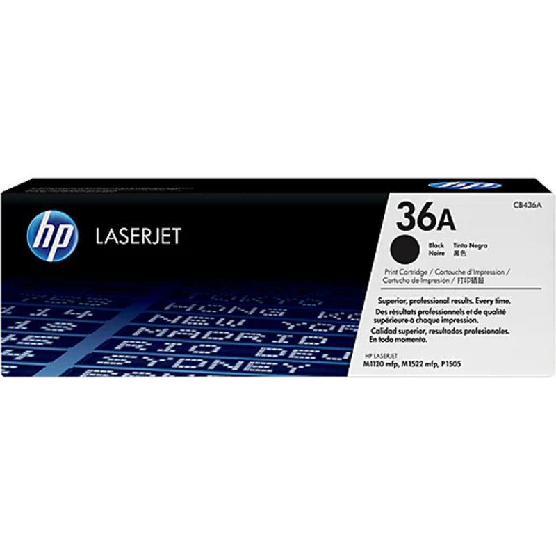 HP 36A - CB436A Toner noir pour imprimante laser