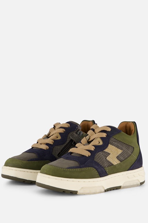 Muyters Sneakers groen Leer