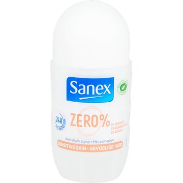 Sanex Zero% Sensitive Gevoelige Huid Deodorant Roller 50 ml