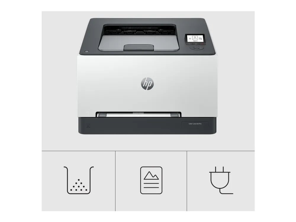 HP Color LaserJet Pro 3202dn - Printer - farve - Duplex - laser - A4/Legal - 600 x 600 dpi - op til 25 spm (mono) / op til 25 spm (farve) - kapacitet: 251 ark - Gigabit LAN, USB 2.0
