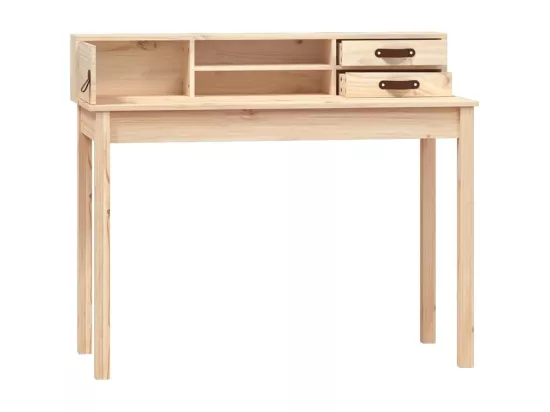 Bureau 110x50x93 cm Bois massif de pin
