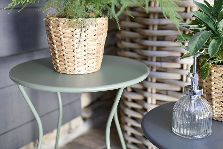 Fermob Cocotte bijzettafel small Cotton White