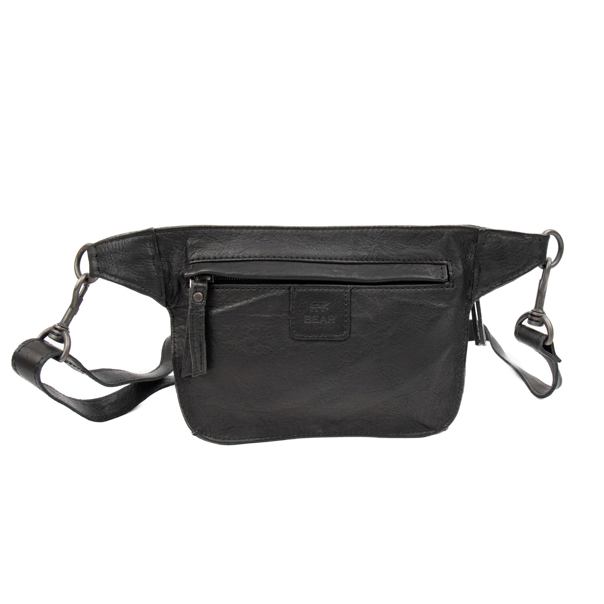 Crossbody tas 'Stef' zwart Zwart