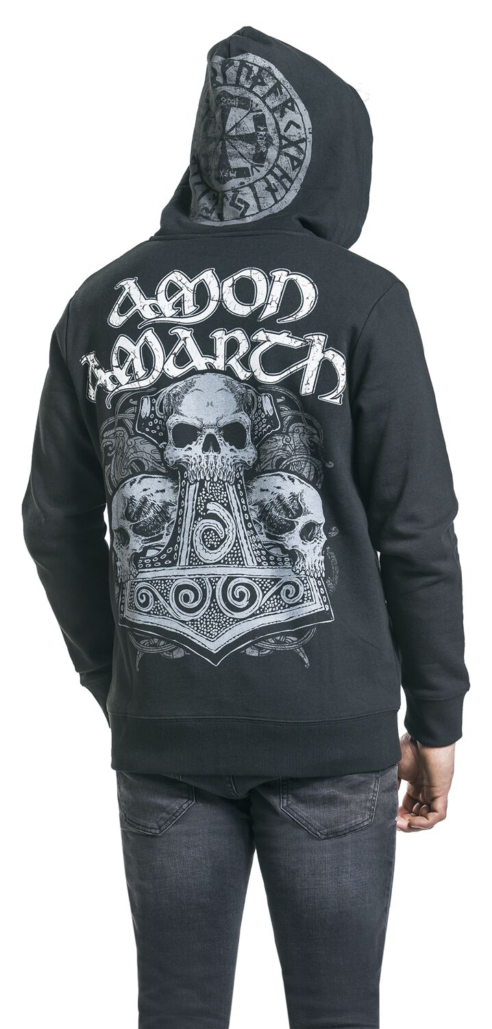 Thorhammer | Amon Amarth Sweat-shirt zippé à capuche