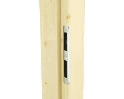 Lijst in rustiek eikenfineer, 86x198,5 cm, WS 14-16, DIN links