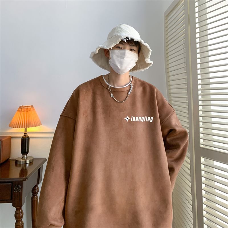 Derbundy - Oversized sweatshirt met grafische print