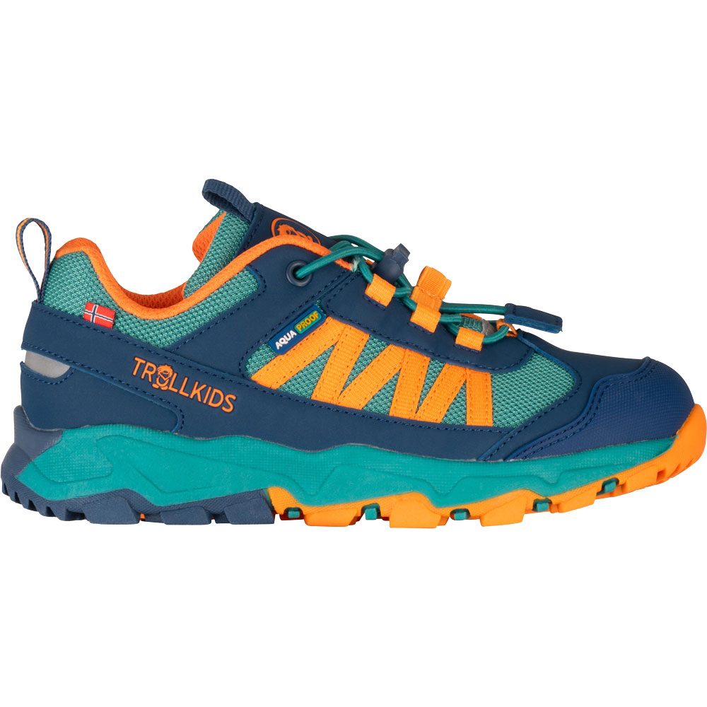 Trollkids Tronfjell Hiker Low Wanderhalbschuhe Kinder sea green