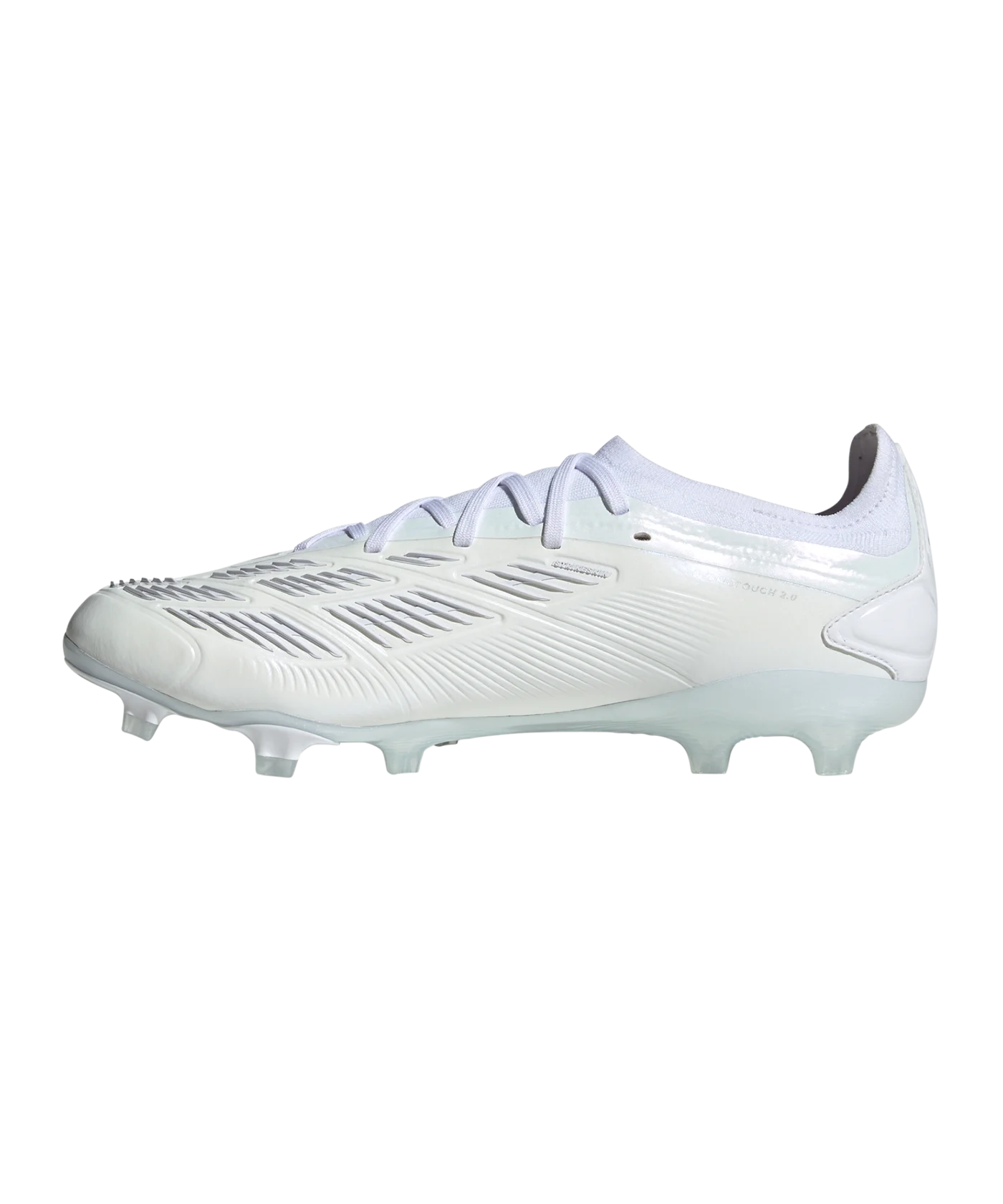 adidas Predator Pro FG Pearlized Weiss Silber Weiss