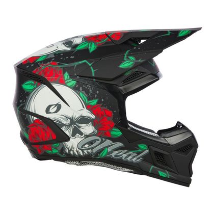 Casque cross O'Neal 3SRS - MELANCIA V24 2024 - Noir / Multicolore