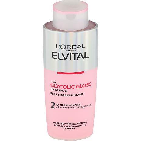 Shampoo m. glykolsyre kruset hår