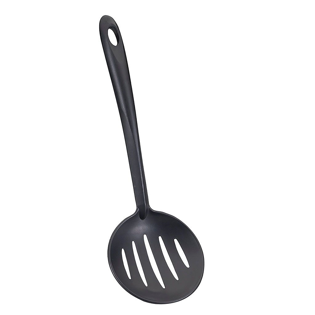 Ecumoire plastique noire 32cm