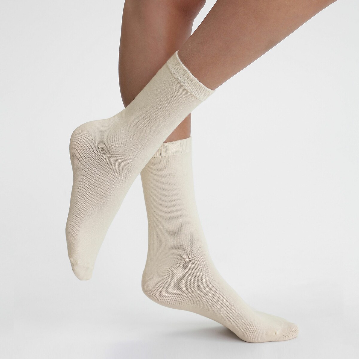 DIM<br>Conjunto de 2 pares de meias de cano alto THERMO Fleece