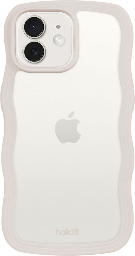 HoldIt Wavy Case iPhone 12/12 Pro Beige