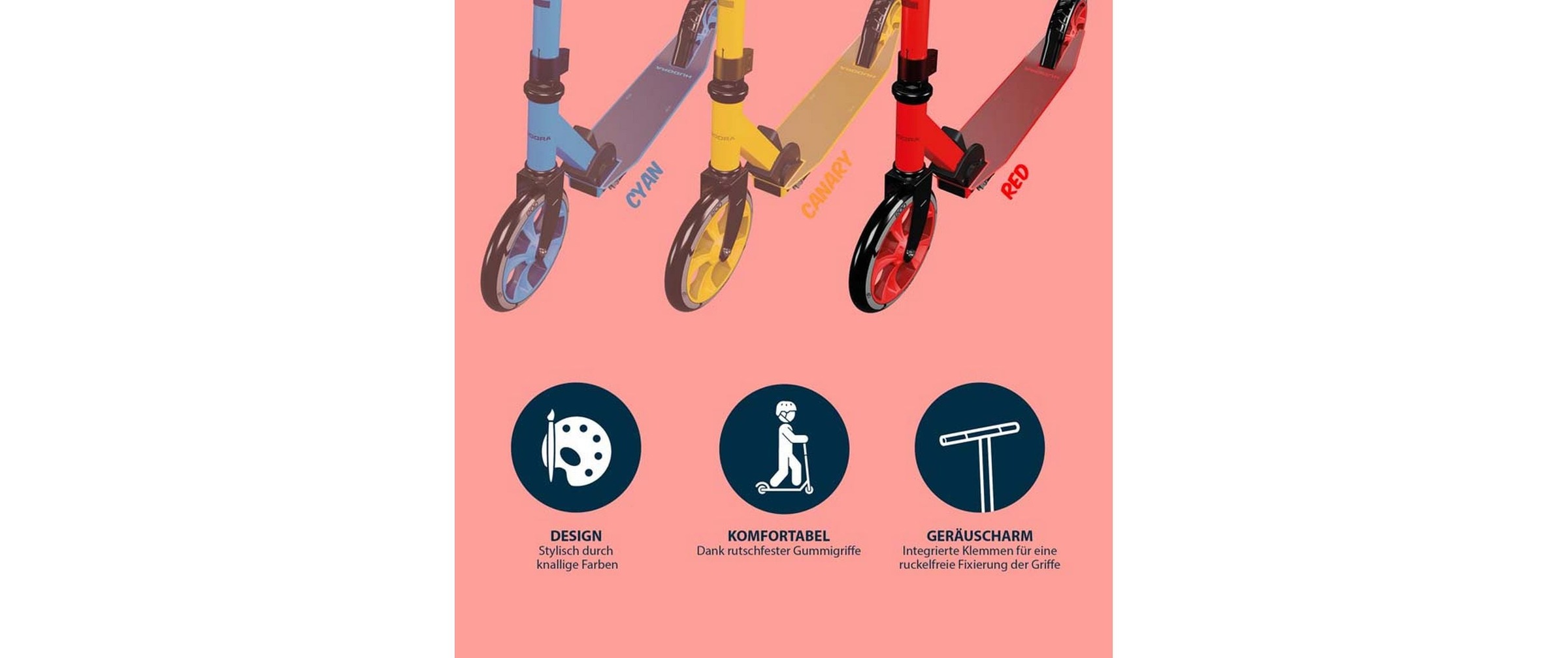 Hudora Scooter »Up 200« 1 Stk. tlg.