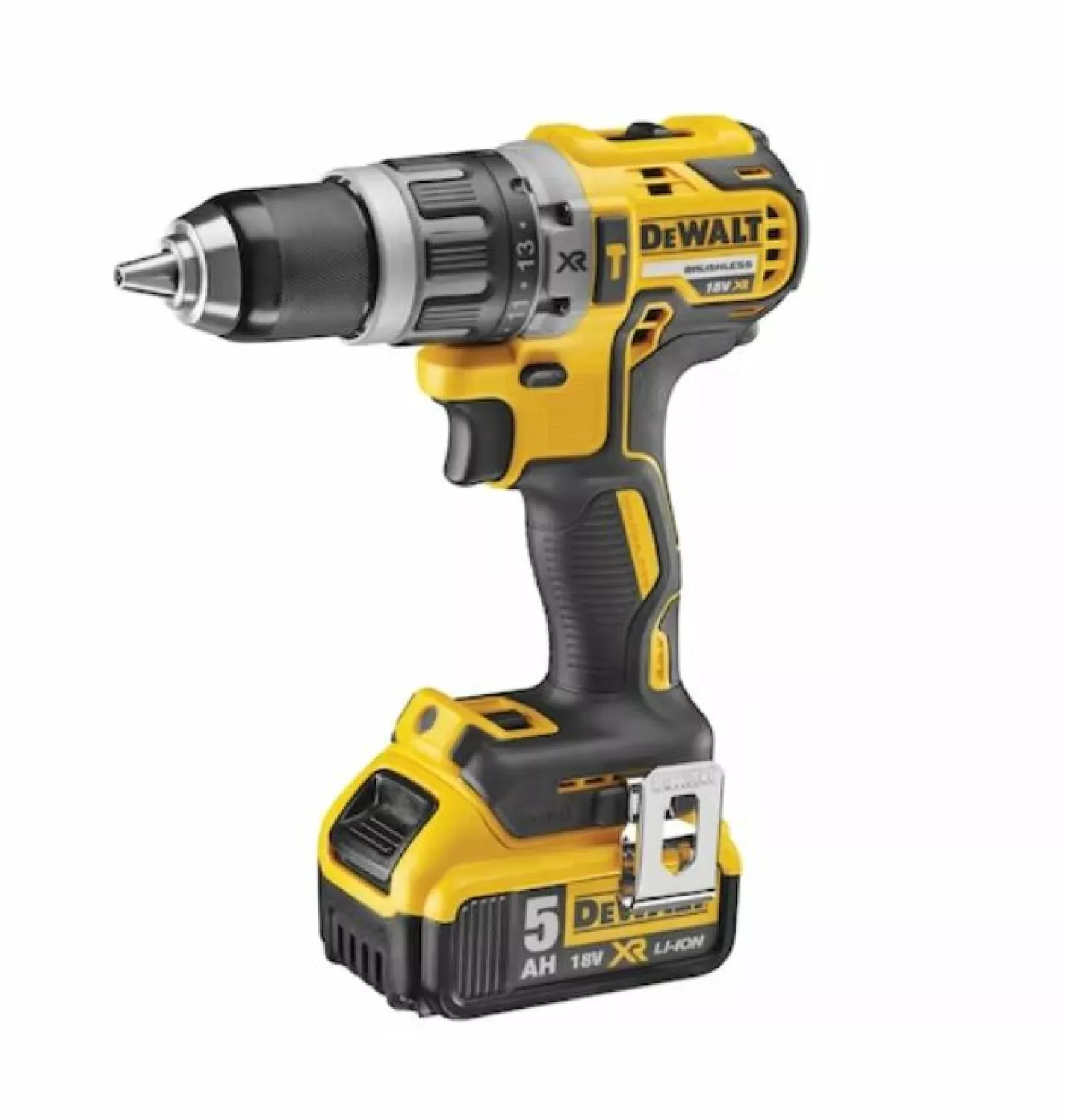 DeWALT DCD796P2 18V Li-Ion accu klopboor- /schroefmachine set (2x 5.0Ah accu) in koffer - koolborstelloos