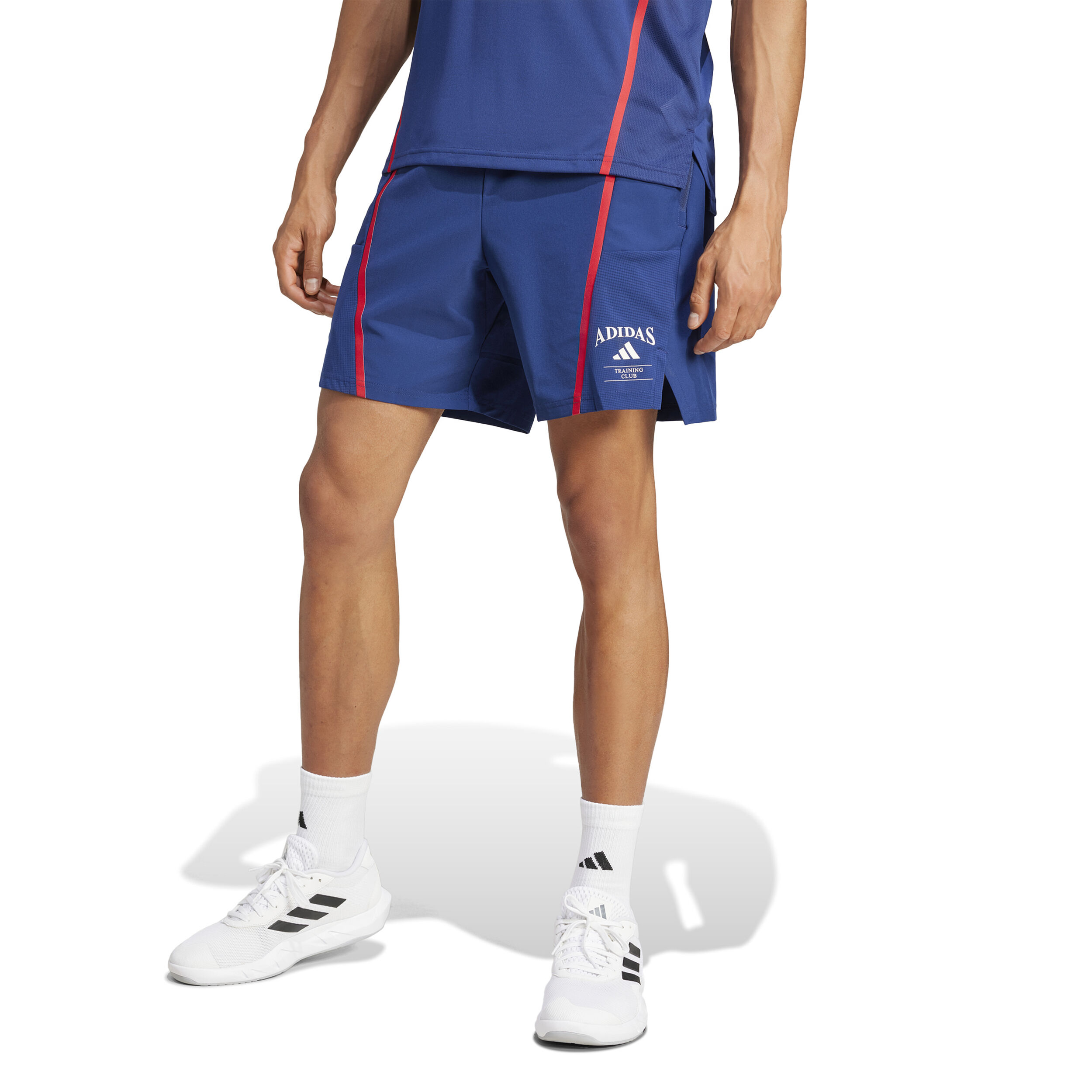 adidas Designed 4 Shorts Hommes - Bleu Foncé , Rouge