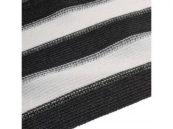 Filet brise-vue anthracite et blanc 2x50 m PEHD 75 g/m²
