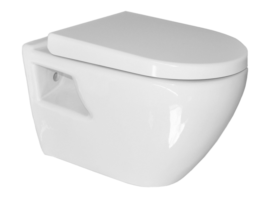 Sanicare Rondo wandcloset met soft-close & quick release toiletzitting