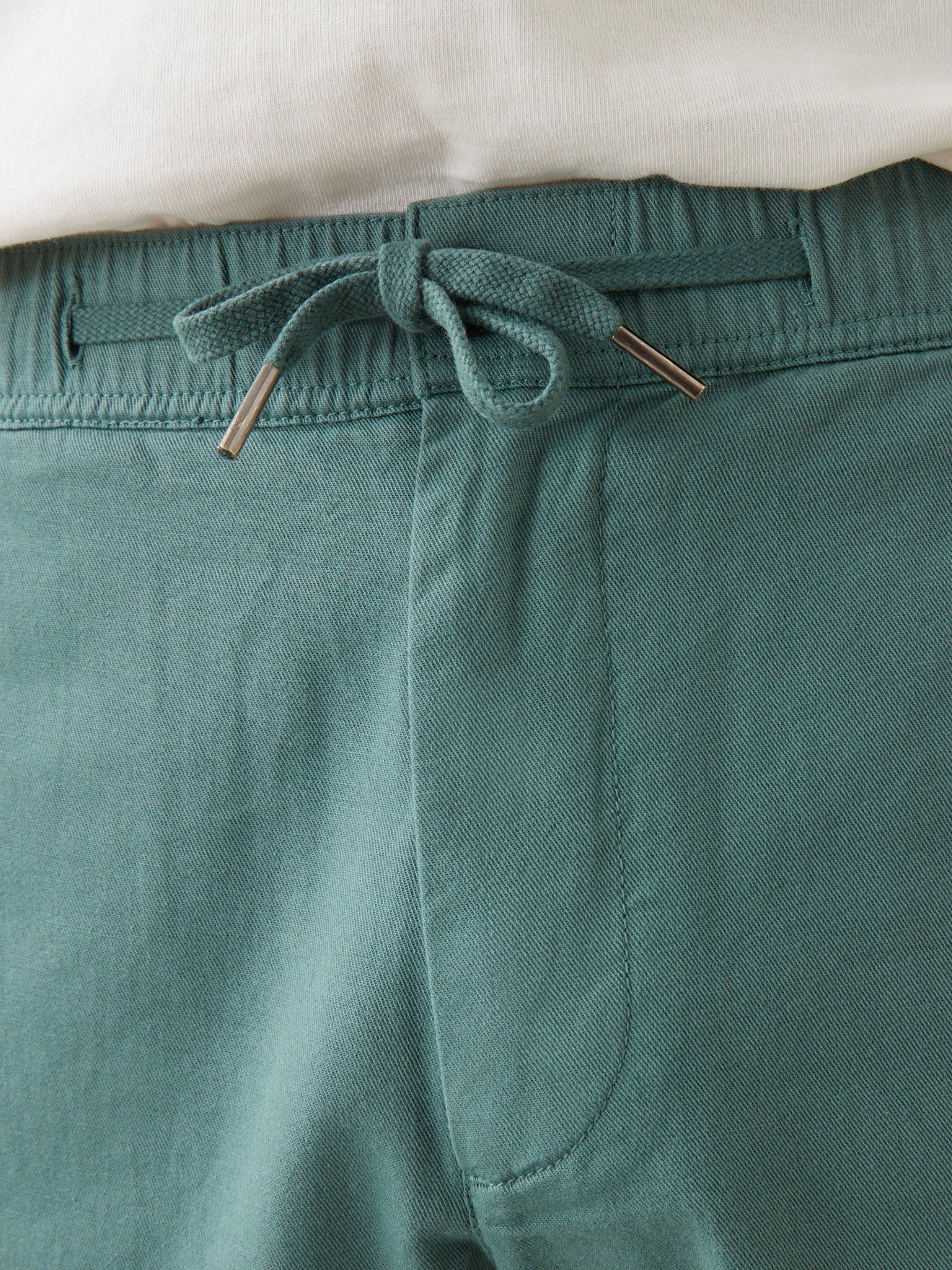Bermuda taille élastiquée homme coton et lin
