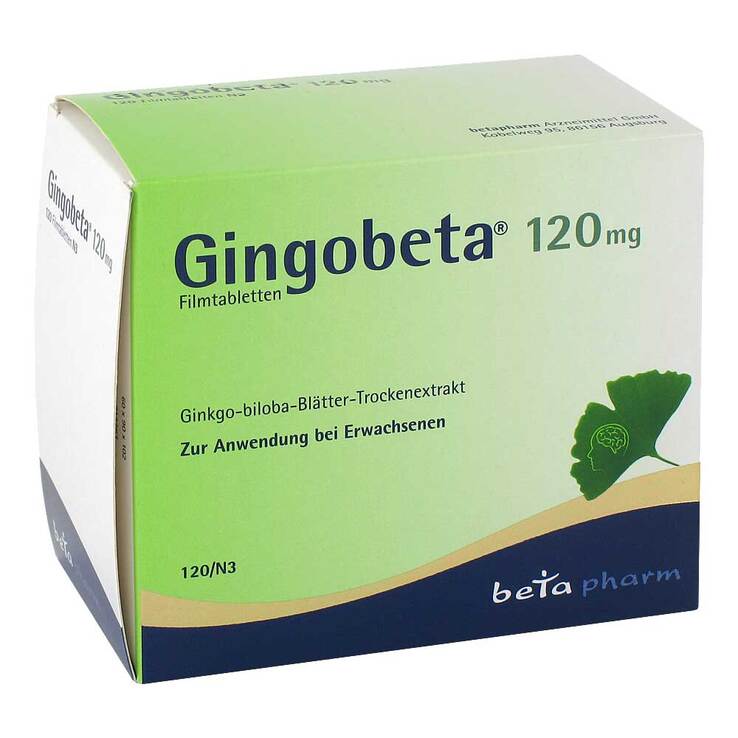 Gingobeta 120 mg Filmtabletten, 120 St
