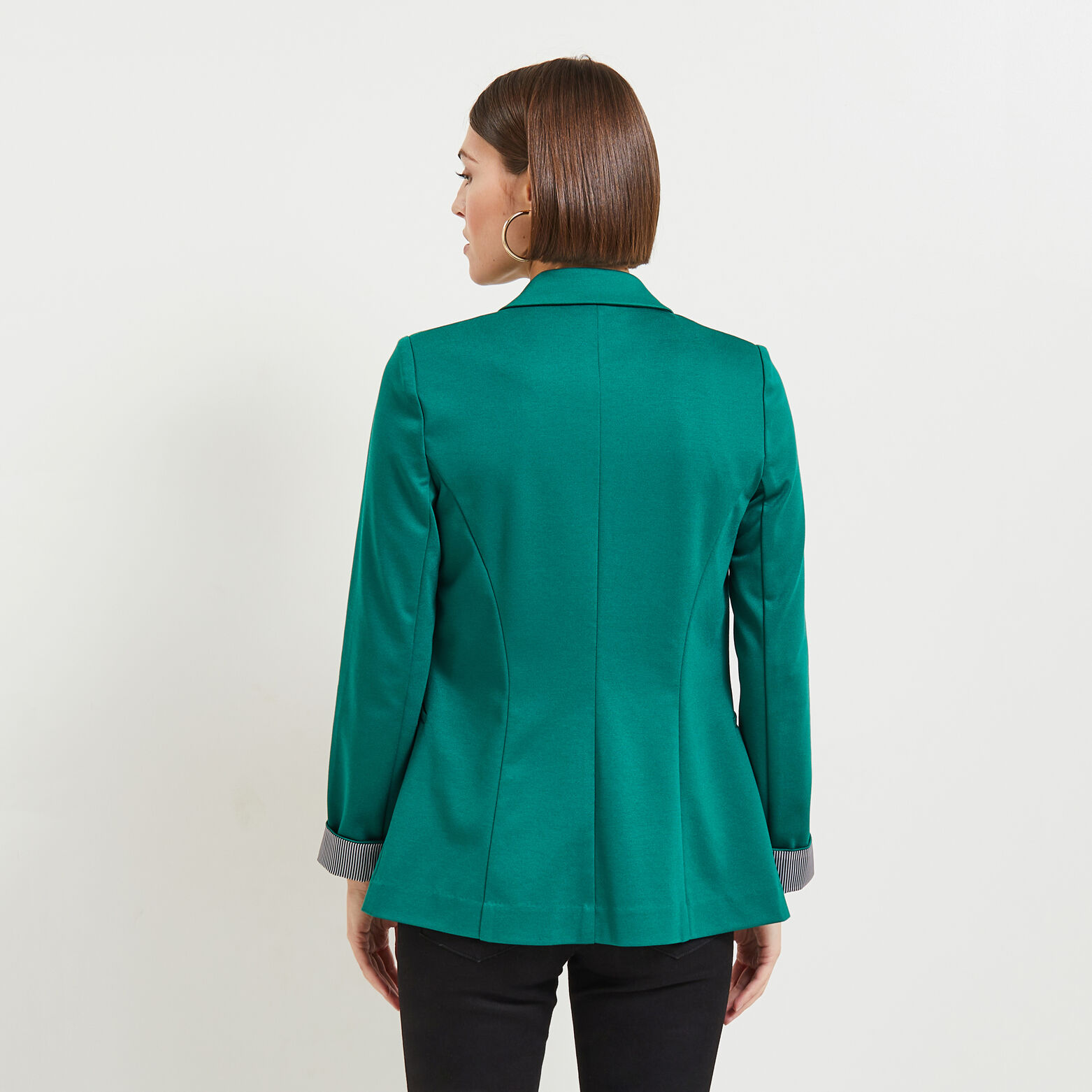 Veste tailleur en maille femme