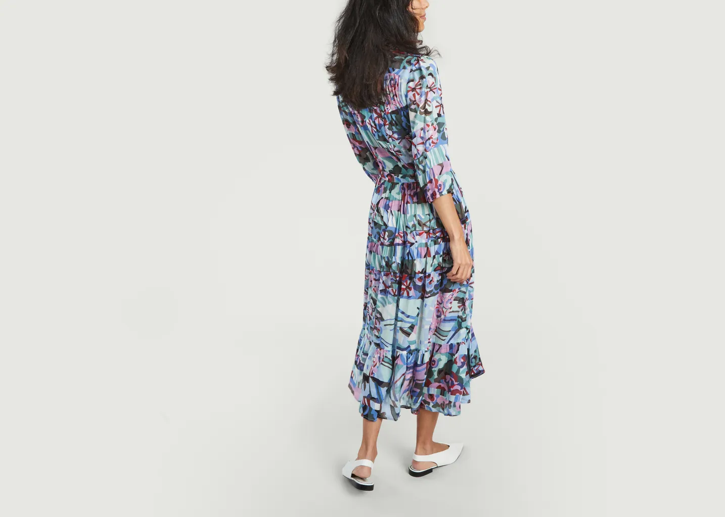 Robe longue motif fantaisie Camila Suncoo