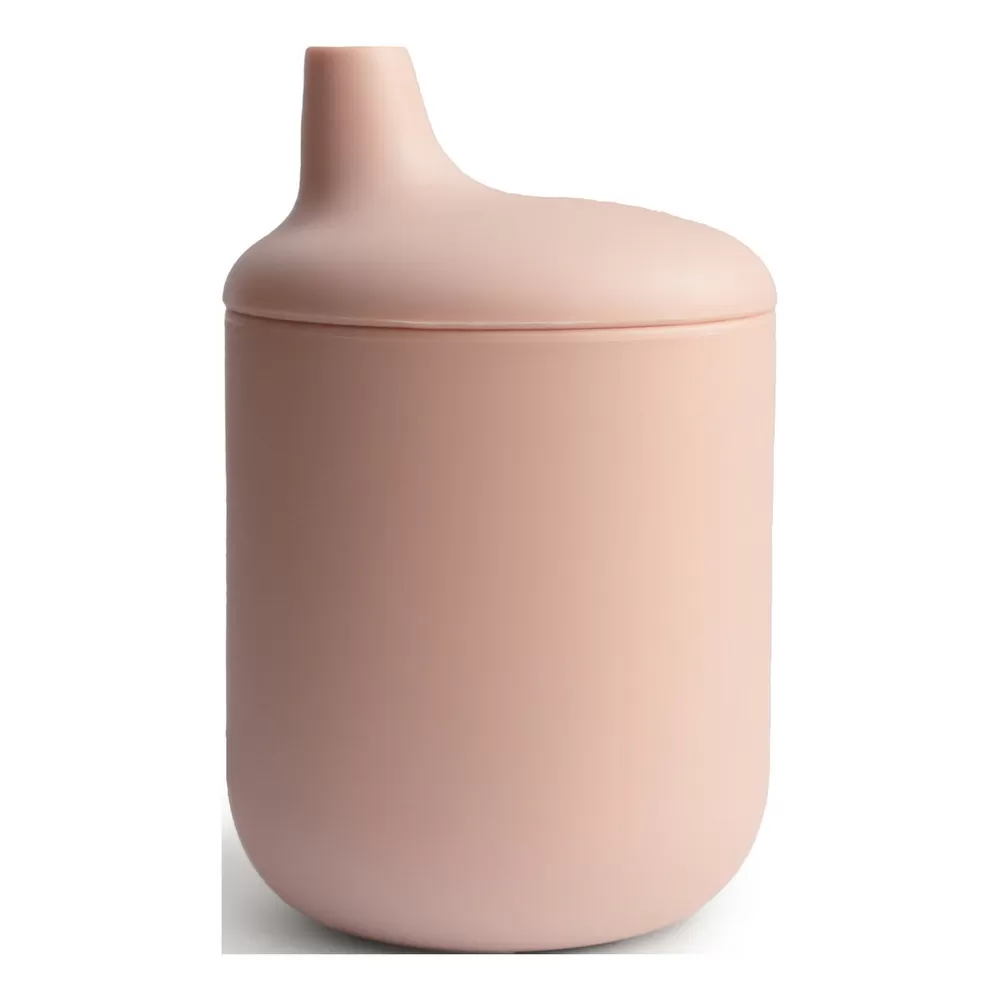 Mushie Silicone Sippy Kop Blush - 1 stk.